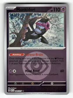 Munkidori (Energy Symbol) 099/217 Ascended Heroes Pokemon Reverse Holo NM - Image 1