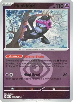 Munkidori (Energy Symbol) 099/217 Ascended Heroes Pokemon Reverse Holo NM - Image 3