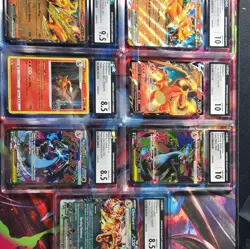 CGC Graded Pokemon TCG 7-Card Charizard Lot Holo Promo Crown Zenith GO - Image 1