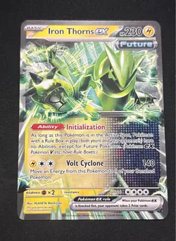 Iron Thorns ex Pokemon World Championships 2024 Double Rare NM Pokemon TCG - Image 1