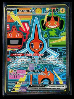Pokemon Rotom ex 126/094 Special Illustration Rare Phantasmal Flames Pokemon NM - Image 1