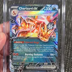 CGC 10 Charizard ex Holo Sv Scarlet & Violet Promo 196/UU 330 HP English - Image 3