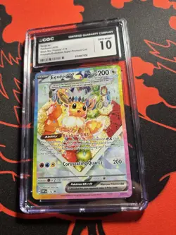 CGC 10 Eevee ex 174 Sv Scarlet & Violet Promo Cards Holo English - Image 1