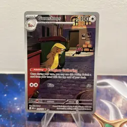 Gumshoos 153/132 Illustration Rare Mega Evolution Pokemon Holo Near Mint - Image 1