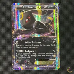 Pokemon Umbreon EX 55/124 Fates Collide MP - Image 1