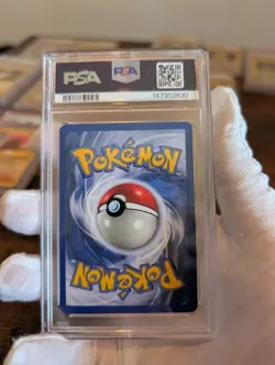 Pokemon / Hitmonchan / Base Set / Unlimited / Holo Rare / PSA 4 / 7-102 - Image 3