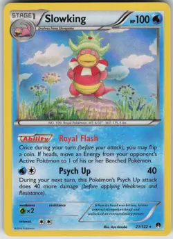 Pokemon TCG Slowking Holo Rare XY - BREAKpoint 21/122 - Image 1