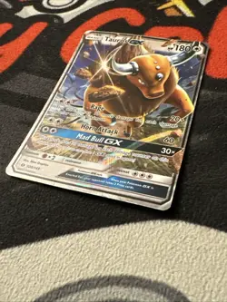 Tauros GX 100/149 Holo Rare GX Sun & Moon Pokemon MP/HP - Image 3