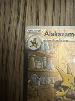 2023 Pokemon Mew 151 Alakazam Ex 201/166 Special Illustration Rare - Image 2
