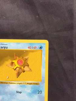 Pokemon Cards: Base Set 1st Edition Common: Staryu 65/102 - Image 3