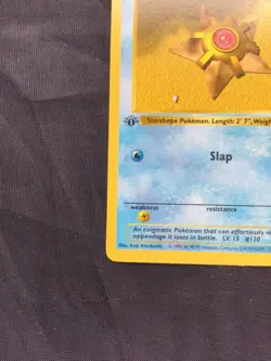 Pokemon Cards: Base Set 1st Edition Common: Staryu 65/102 - Image 5