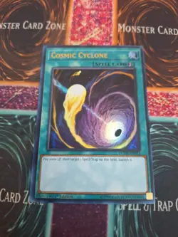 Yugioh Cosmic Cyclone DUDE-EN043 Ultra Rare 1st Edition Near Mint - Image 1