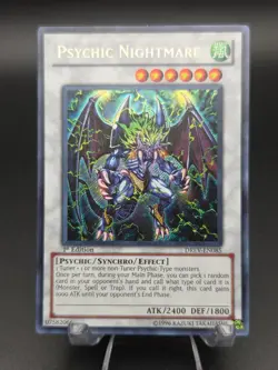 Psychic Nightmare [1st Edition] DREV-EN085 YuGiOh Duelist Revolution 2010 Secret - Image 1