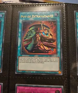 yugioh misprint name shift ra01 1st pot of extravagance - Image 1