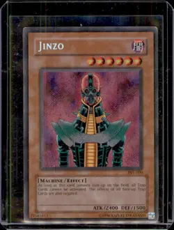 Jinzo - Secret Rare PSV-000 - HP - YuGiOh Pharaoh's Servant - Image 1