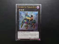 Yugioh - Number 34: Terror-Byte GENF-EN041 Ultimate Rare - Image 1