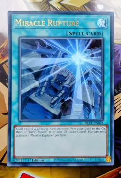 Miracle Rupture x2 (Ultra Rare) - BLC1-EN025 - Yu-Gi-Oh TCG - Image 2