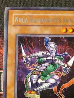 Yugioh Ninja Grandmaster Sasuke SOD-EN019 Rare 1st Edition VLP/NM - Image 2