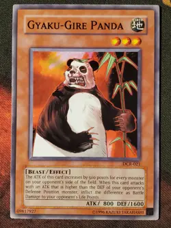Yugioh Gyaku-Gire Panda DCR-021 Common VLP/NM - Image 1