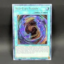 Yugioh Red - Eyes Fusion BROL-EN067 1st Edition LP Ultra Rare - Image 1