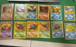 1999 Pokemon Base Set Lot (OF 12 CARDS ) SOME FIRST ED SEE PICS R019 - Image 1