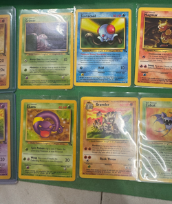 1999 Pokemon Base Set Lot (OF 12 CARDS ) SOME FIRST ED SEE PICS R019 - Image 3