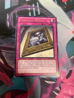 YUGIOH - GRISAILLE PRISON - RARE - SHSP - 1ST ED - NM - Image 1