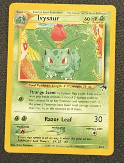 NM/VLP+ Ivysaur 5/18 Southern Islands Promo Pokemon Card 2001 Non-Holo - Image 1