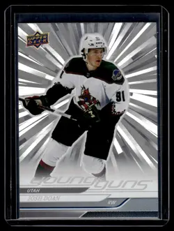 2024-25 Upper Deck Young Guns Outburst Josh Doan RC #233 - Image 1
