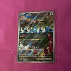 Pokemon TCG Swablu 213/182 SV04 Paradox Rift Illustration Rare Holo EN HP50 - Image 1