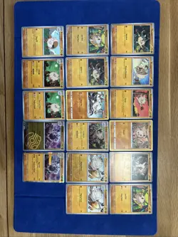 Pokemon TCG Mankey, Primeape, Annihilape Bundle x 17 No Dups Inc RH + Masterball - Image 1