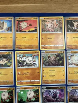 Pokemon TCG Mankey, Primeape, Annihilape Bundle x 17 No Dups Inc RH + Masterball - Image 3