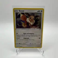 Eevee SWSH042 Cosmos Holo Black Star Promo Pokemon TCG NM - Image 1