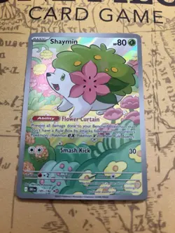Pokemon TCG Shaymin Card 185/182 Destined Rivals Series - Image 1