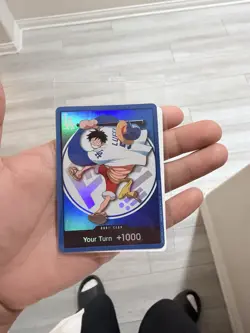 One Piece Night Los Angeles Dodgers Monkey D. Luffy Promo Card Game Sealed - Image 1