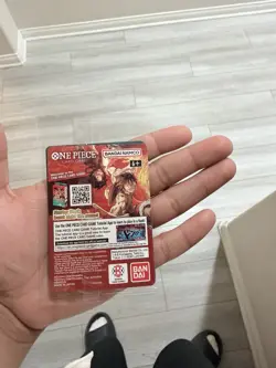 One Piece Night Los Angeles Dodgers Monkey D. Luffy Promo Card Game Sealed - Image 2