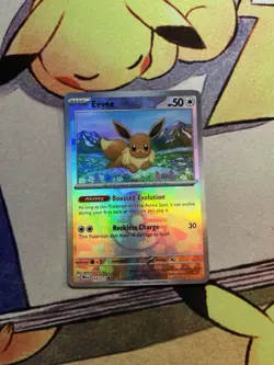 Eevee Pokemon TCG Prismatic Evolutions 74/131 Pokeball Holo - Image 1