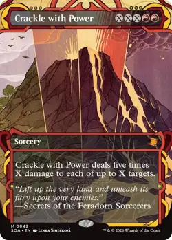 MTG - [SOA - 42 ] Crackle with Power - Secrets of Strixhaven: Mystical Archive - Image 1