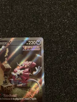Pokemon TCG Hoopa V GG53/GG70 Crown Zenith Galarian Gallery Full Art Holo NM - Image 3