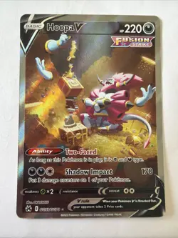 Pokemon TCG Hoopa v Galarian Gallery NM Card GG53/GG70 Crown Zenith - Image 1