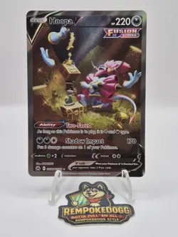 Pokemon TCG Hoopa V GG53/GG70 Crown Zenith Galarian Gallery Mint/Near Mint - Image 1