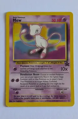 Pokemon TCG Mew 08/53 Wotc Promo Regular - Image 1