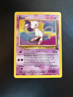 Pokemon TCG Mew 8 Normal - WoTc Promo Regular - LP - Image 4