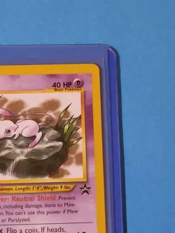 Pokemon TCG Mew 47 Promo Cards Regular Promo English 2000 Basic 40 HP Sugimori - Image 5