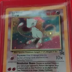 Wizards of the Coast Pokemon TCG Mew Wotc Promo 09/53 50 HP English Regular - Image 1
