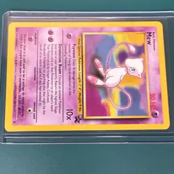 Pokemon TCG Mew Wotc Promo Card Promo 08/53 Basic 50HP English Regular Finish - Image 5