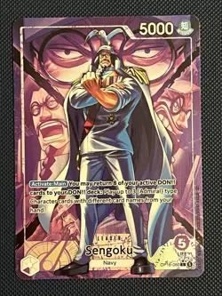 Sengoku OP16-060 Alt Art Leader One Piece TCG English NM - Image 1