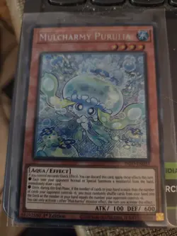 Mulcharmy Purulia, Secret Rare, The Infinite Forbidden, Yugioh Card - Image 1