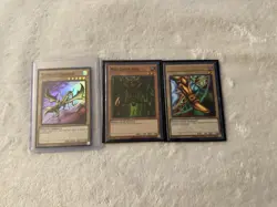 Yugioh Left leg of the Forbidden One LOB-123 Curse Of Dragon Man-Eater Bug Lot - Image 5