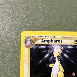 Pokemon Ampharos Neo Genesis 1/111 Holo Rare Stage 2 80 HP 2000 English - Image 5